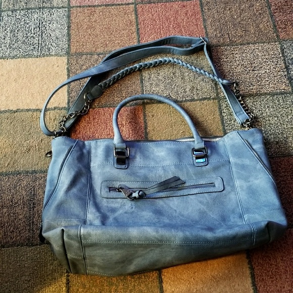 Steve Madden Handbags - Euc Blue Steve Madden purse